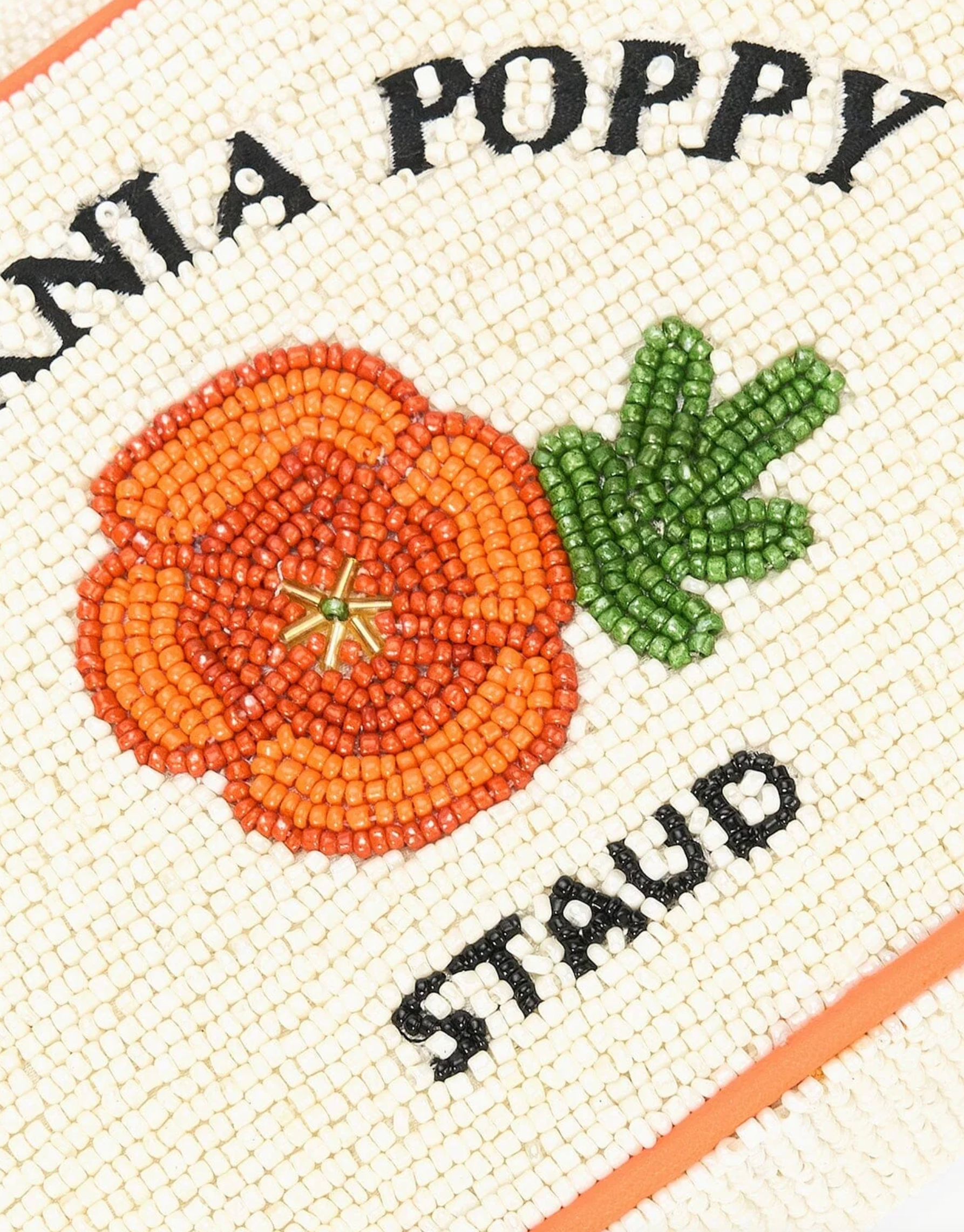 Tommy Beaded Bag-Accessories-Staud-California Poppy-OS-Mercantile Portland