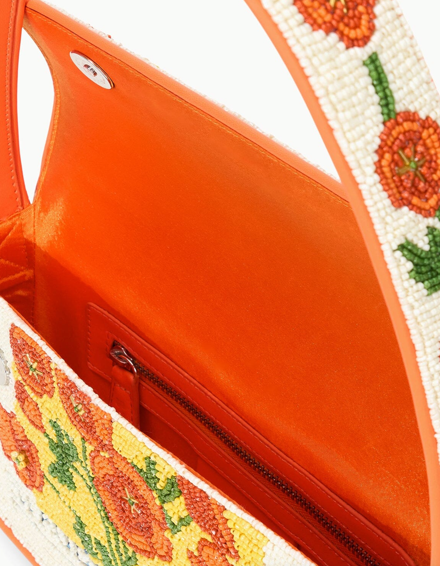 Tommy Beaded Bag-Accessories-Staud-California Poppy-OS-Mercantile Portland