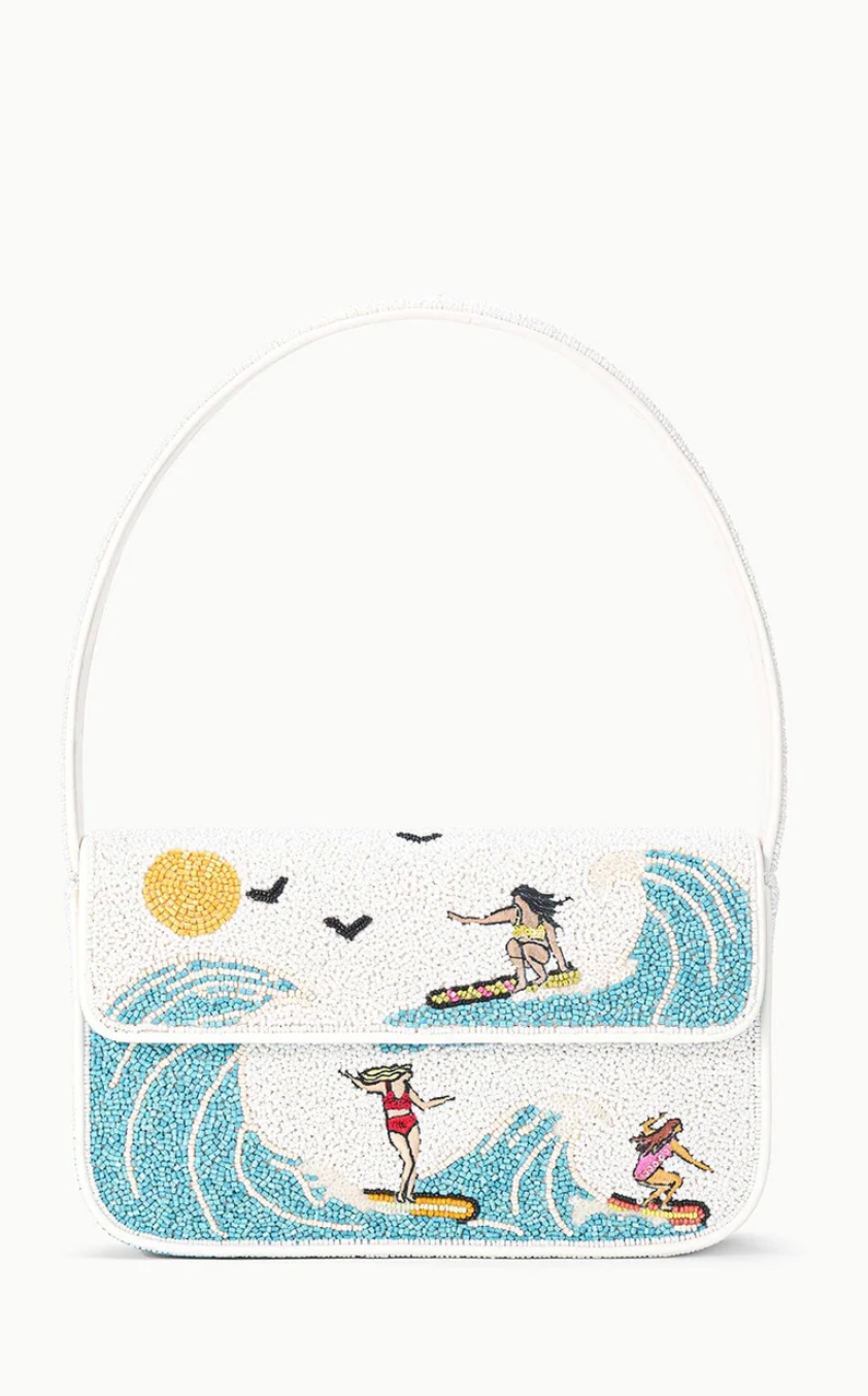 Tommy Beaded Bag-Handbags-Staud-Surf Babes-OS-Mercantile Portland