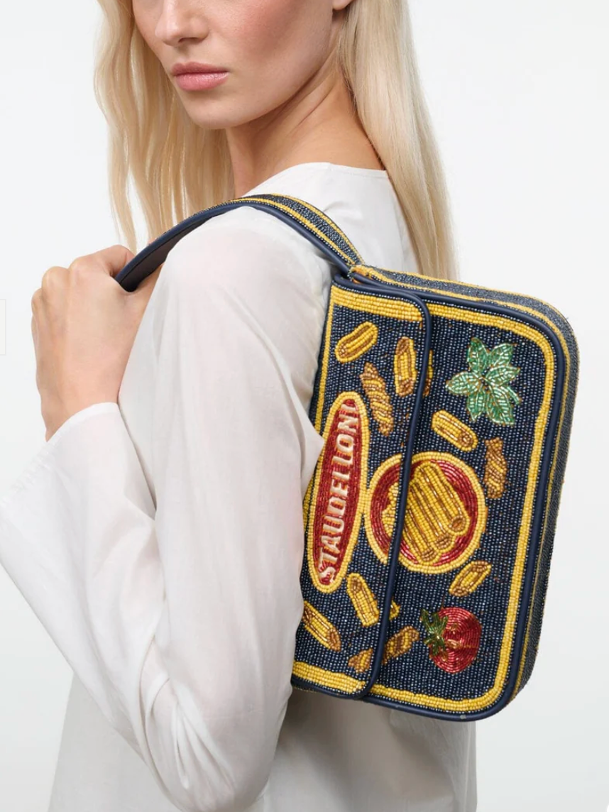 Tommy Beaded Bag in Staudelloni-Handbags-Staud-Staudelloni-OS-Mercantile Portland