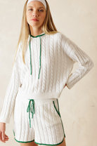 Tonga Sweater-Clothing-27 Miles-Cloud / Jade-XS-Mercantile Portland