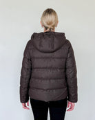 Tosca Hooded Cashmere Down Jacket-Clothing-Amina Rubinacci-Brown-38-Mercantile Portland