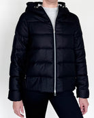 Tosca Hooded Cashmere Down Jacket-Clothing-Amina Rubinacci-Brown-38-Mercantile Portland