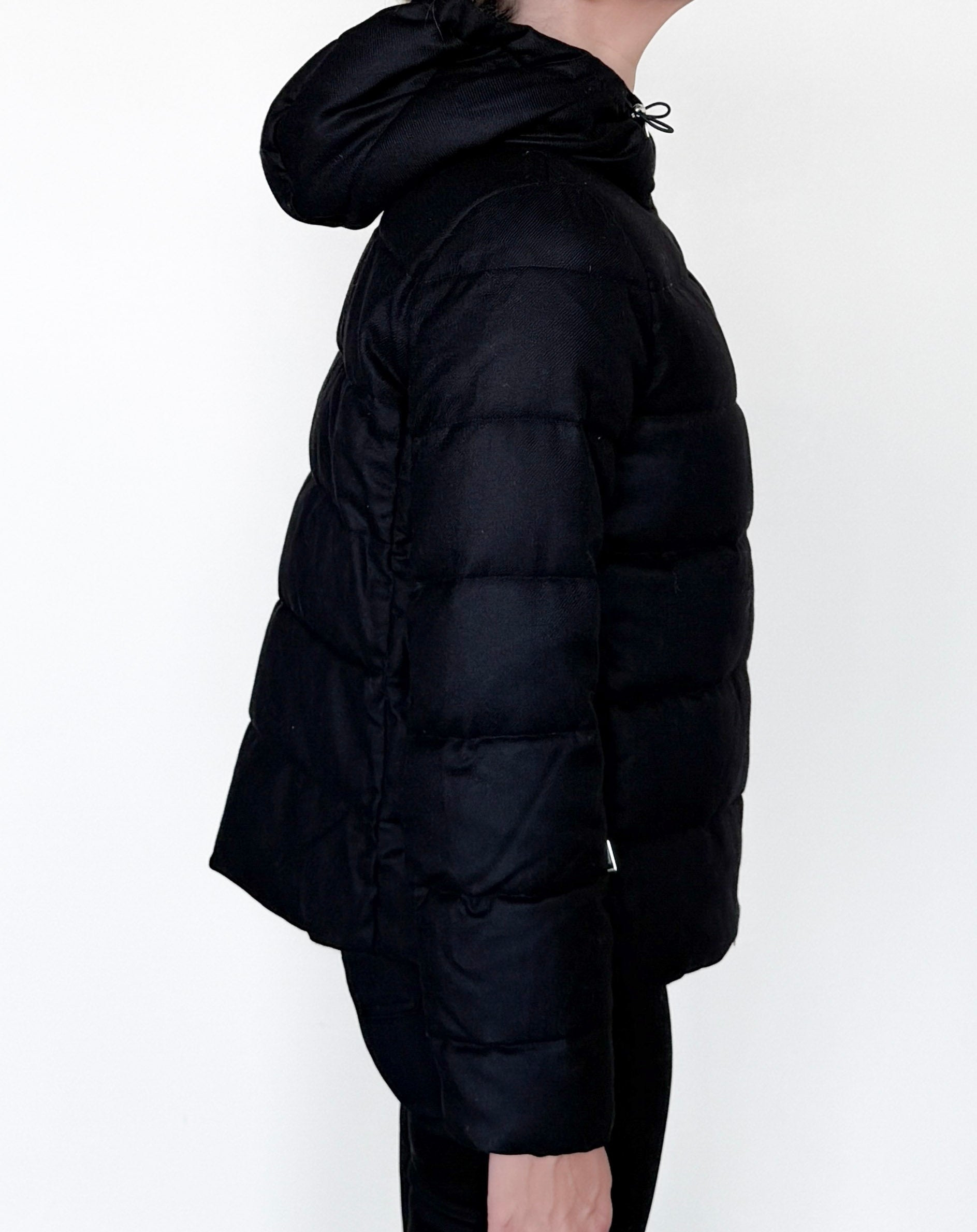 Tosca Hooded Cashmere Down Jacket-Clothing-Amina Rubinacci-Brown-38-Mercantile Portland