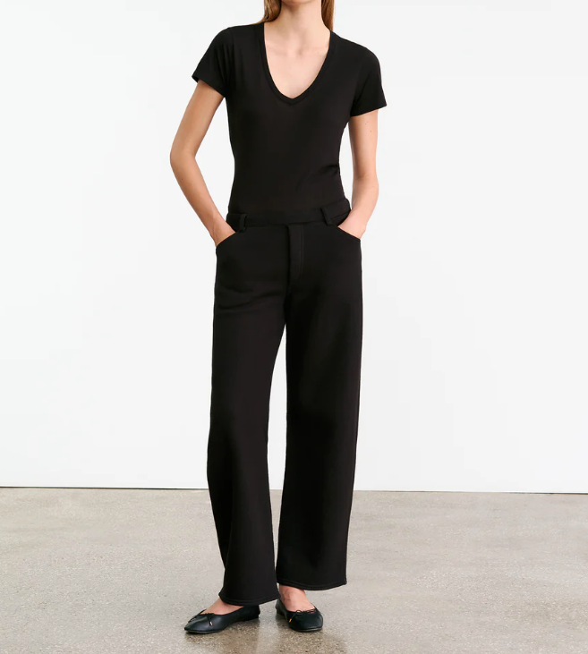 Tribeca Sweatpant-Pants-Nili Lotan-Black-XS-Mercantile Portland
