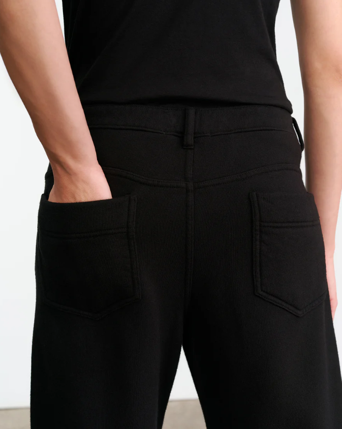 Tribeca Sweatpant-Pants-Nili Lotan-Black-XS-Mercantile Portland