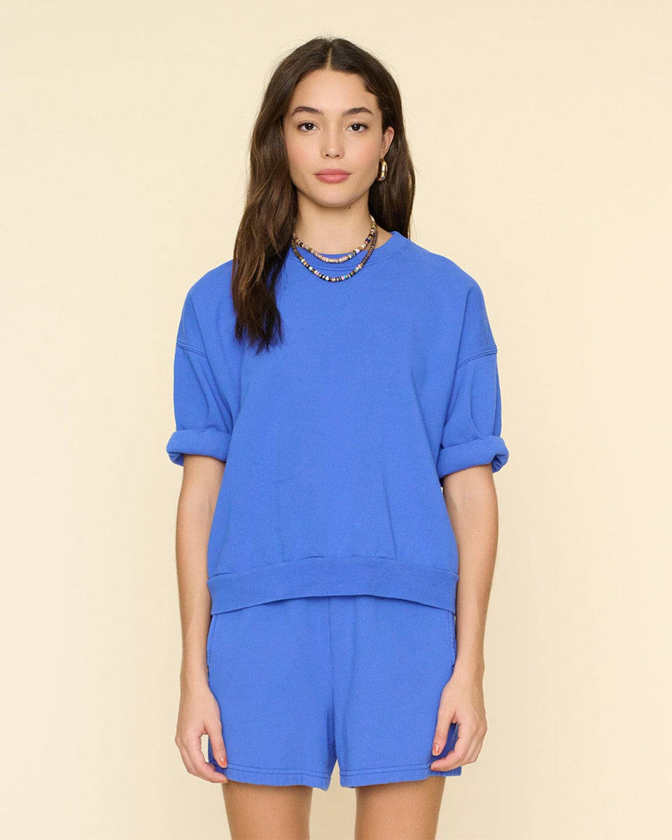 Trixie Sweatshirt-Sweaters-Xirena-Bold Blue-XS-Mercantile Portland