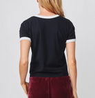 Trophy Club Ringer Boxy Tee-T-Shirts-Sundry-Deep Navy-XS-Mercantile Portland
