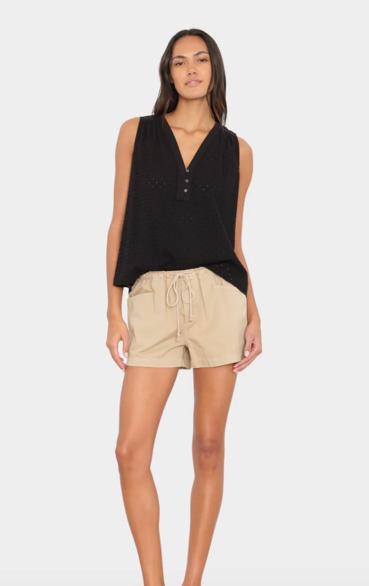 Tucker Twill Short (Dune, White)-Skirts and Shorts-Xirena-Dune-XS-Mercantile Portland