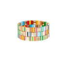 Tutti Frutti Bracelet Trio-Accessories-Roxanne Assoulin-Gold / Multi-OS-Mercantile Portland