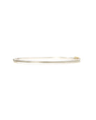 Twenty One 1.8mm White Gold Bangle-Accessories-Rene Escobar-Mercantile Portland