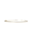 Twenty One 1.8mm White Gold Bangle-Accessories-Rene Escobar-Mercantile Portland