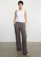 Twill Everywhere Pant-Clothing-Enza Costa-Iron-0-Mercantile Portland