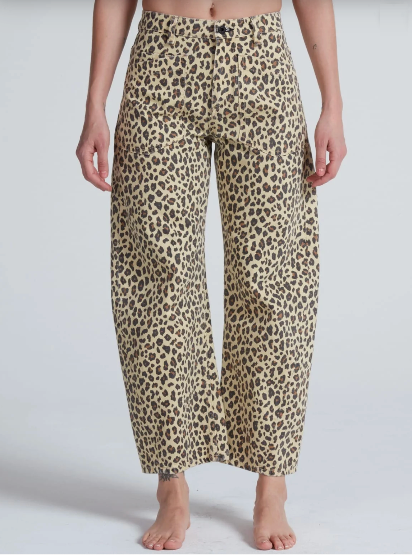 Twisted Barrel Jean in Leopard-Denim-ASKKNY-Leopard-24-Mercantile Portland