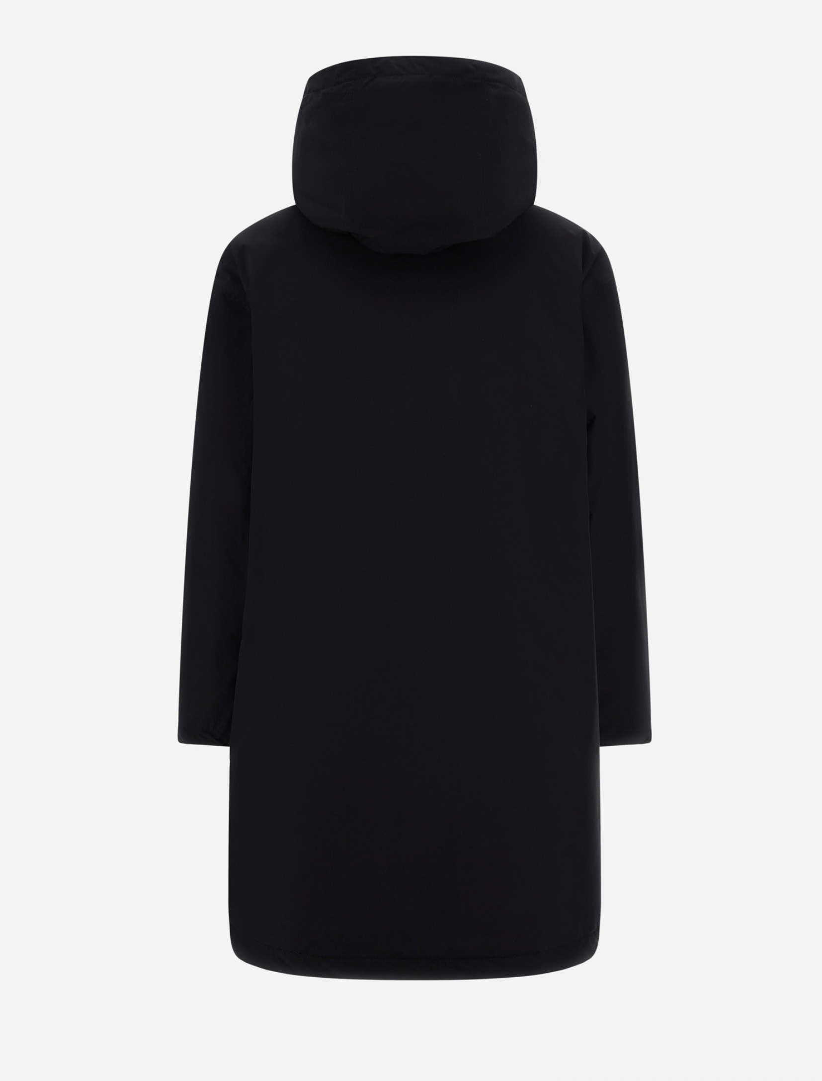 Two-Layer A-Shape Windstopper-Outerwear-Herno-Black-36-Mercantile Portland