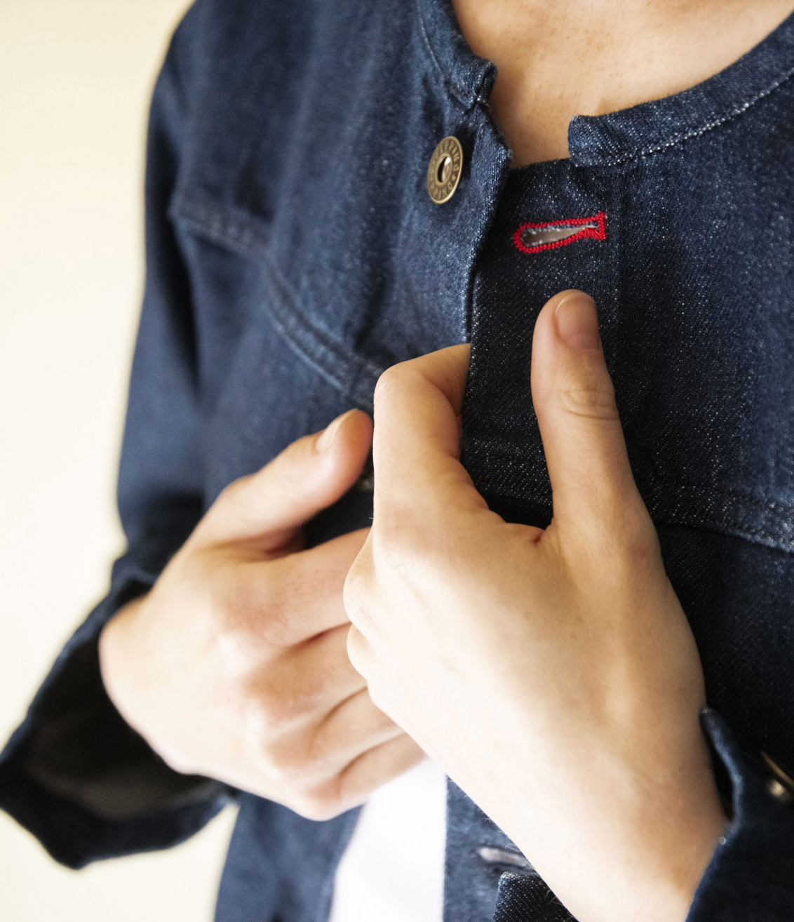 Type 127 Denim Jacket-Clothing-Peppino Peppino-Dark Blue-XS-Mercantile Portland