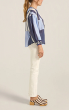 Tyro Blouse-Tops-Ilio Nema-Blue-XS-Mercantile Portland