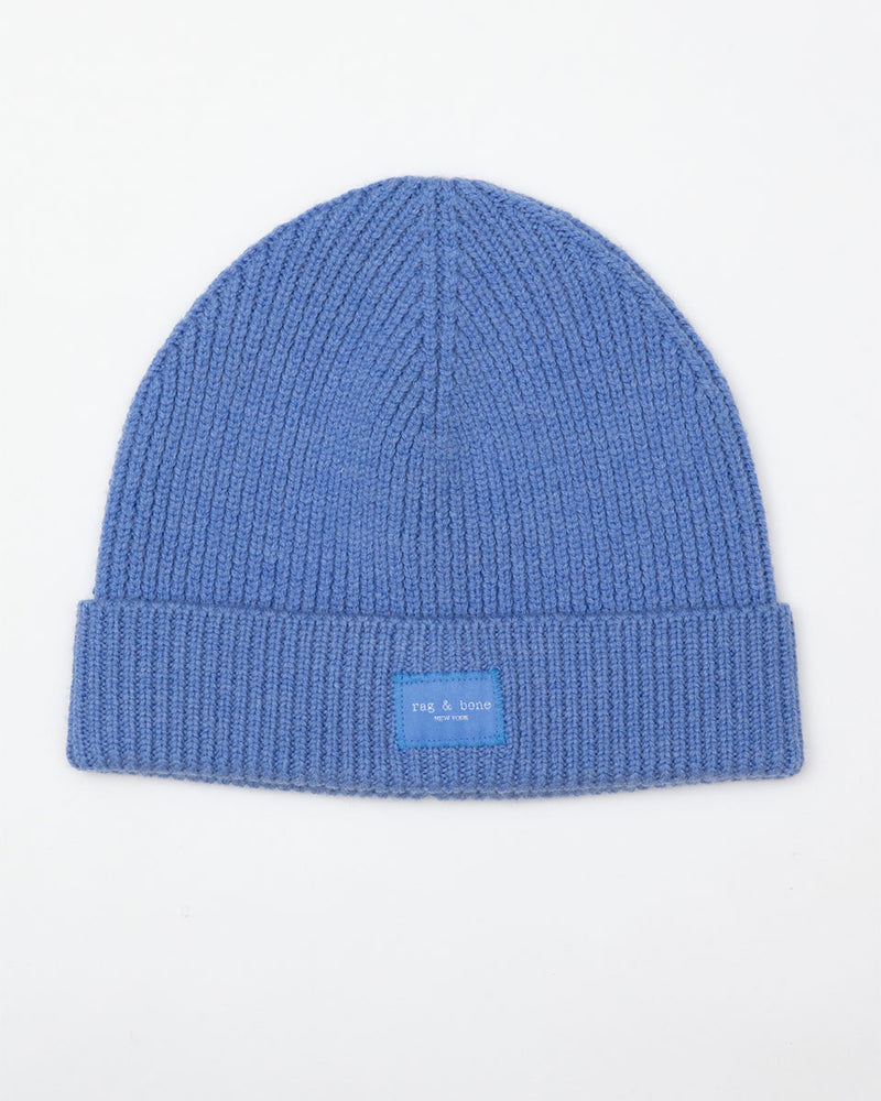 Blue Blake Beanie-Rag & Bone-Mercantile Portland