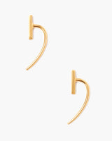 Gold Bar and Hook Earrings-Chan Luu-Mercantile Portland