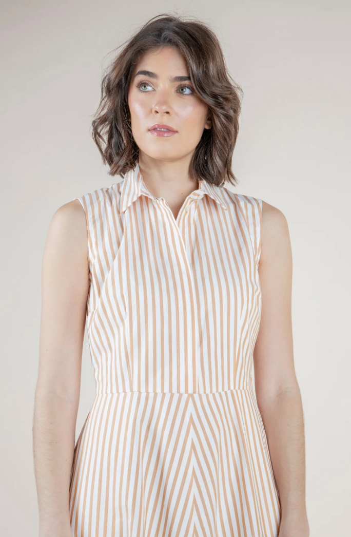 Urania Dress-Clothing-Amina Rubinacci-Bianco Canella-40-Mercantile Portland