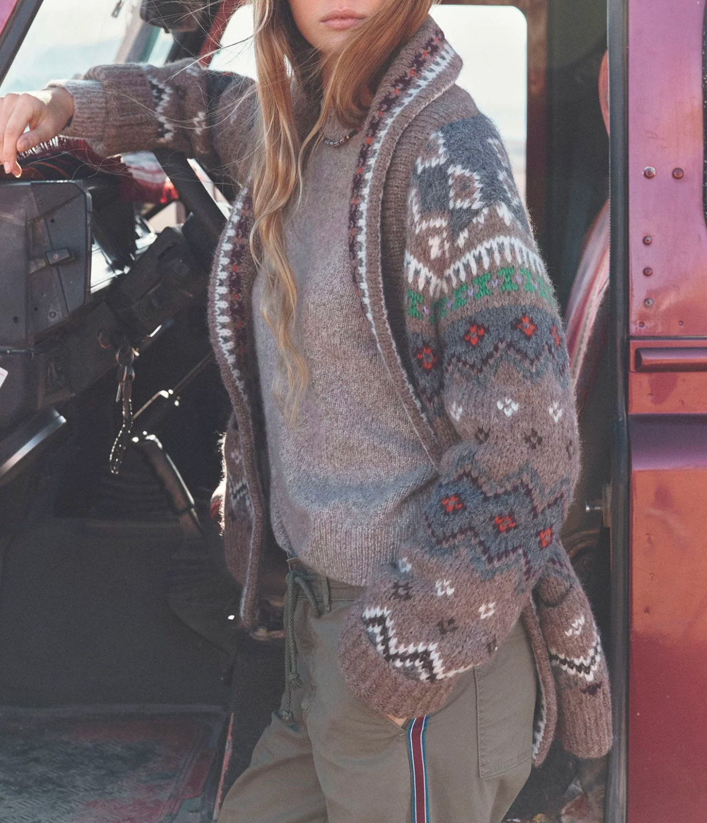 Vail Cardigan in Timberline-Sweaters-Xirena-Timberline-XS-Mercantile Portland