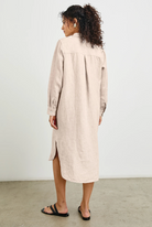 Val Shirt Dress-Clothing-Rails-Heathered Flax-XS-Mercantile Portland