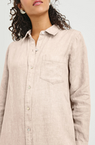 Val Shirt Dress-Clothing-Rails-Heathered Flax-XS-Mercantile Portland