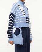 Valerie Shoulder Bag in Blue Hydrangea-Handbags-Staud-OS-Mercantile Portland