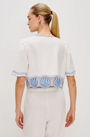 Venice Top-Clothing-Rails-White-XS-Mercantile Portland