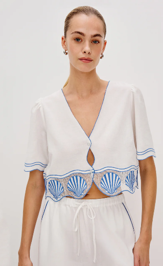 Venice Top-Clothing-Rails-White-XS-Mercantile Portland