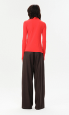 Vera Justin Long Sleeve Top-Clothing-Maria Cher-Red-XS-Mercantile Portland