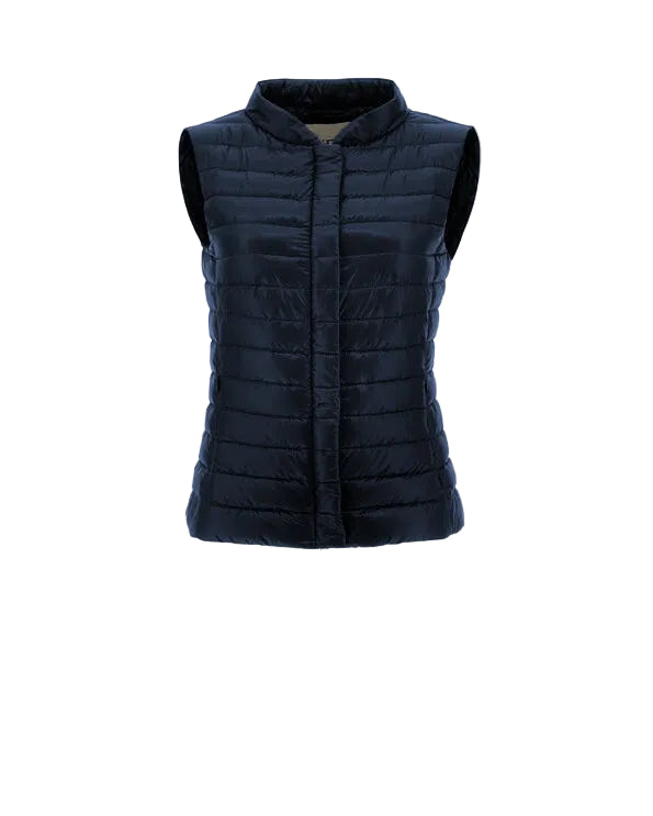 Vera Vest-Outerwear-Herno-Blue Navy-44-Mercantile Portland