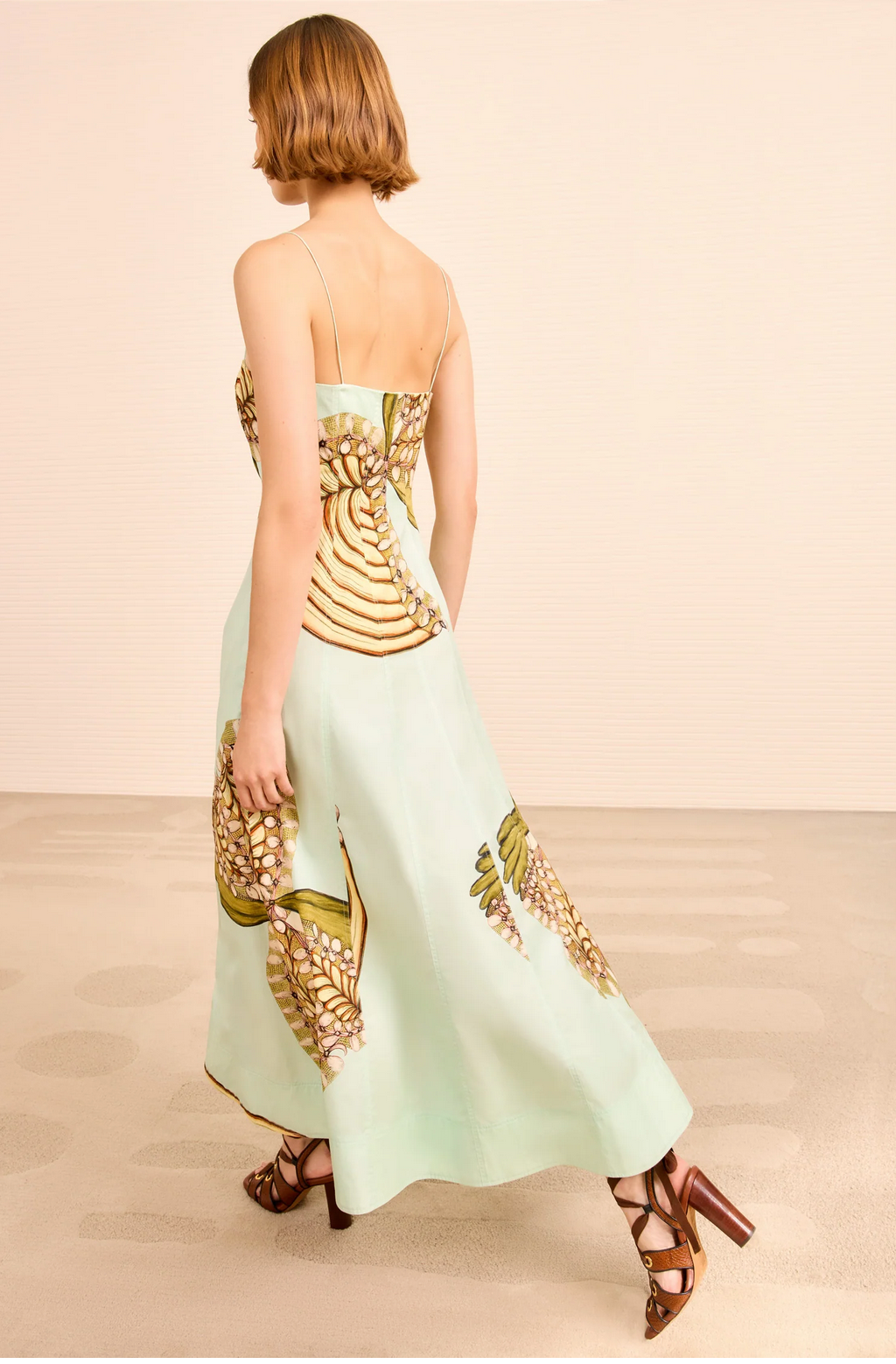 Vesela Dress in Water Blossoms-Dresses-Ulla Johnson-Water Blossoms-2-Mercantile Portland