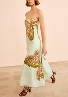 Vesela Dress in Water Blossoms-Dresses-Ulla Johnson-Water Blossoms-2-Mercantile Portland