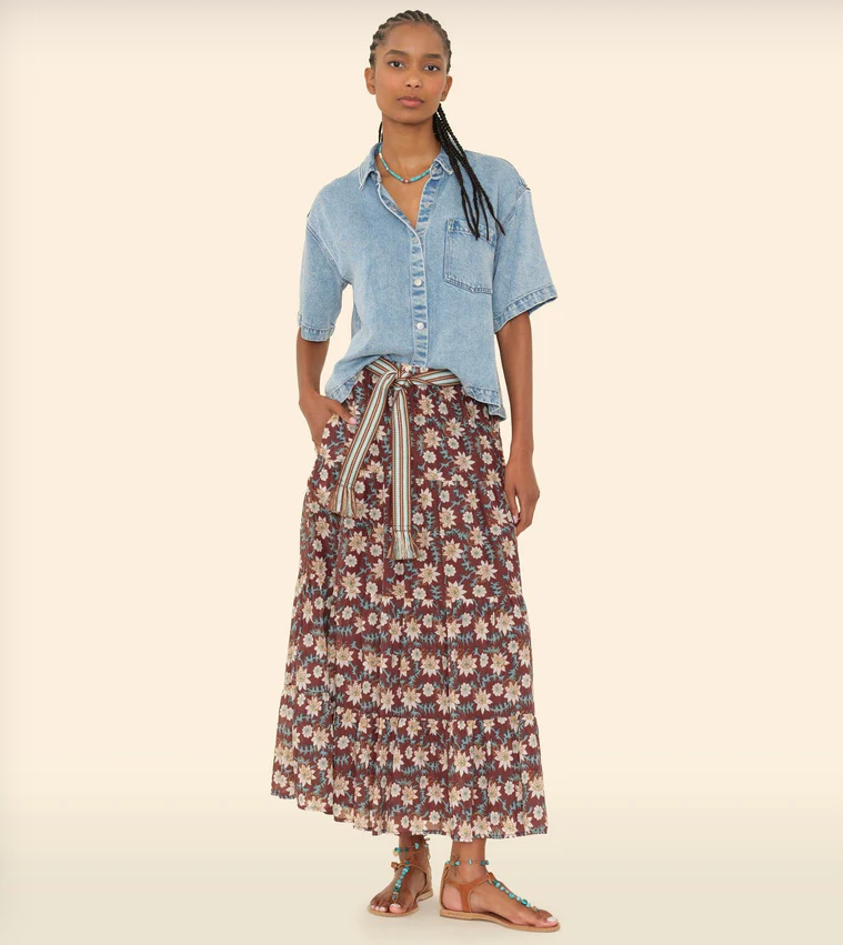 Viola Skirt-Clothing-Xirena-Cedar-XS-Mercantile Portland