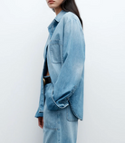 Wilson Top in Denim Shirting-Clothing-TWP-Vintage Wash-XS/S-Mercantile Portland