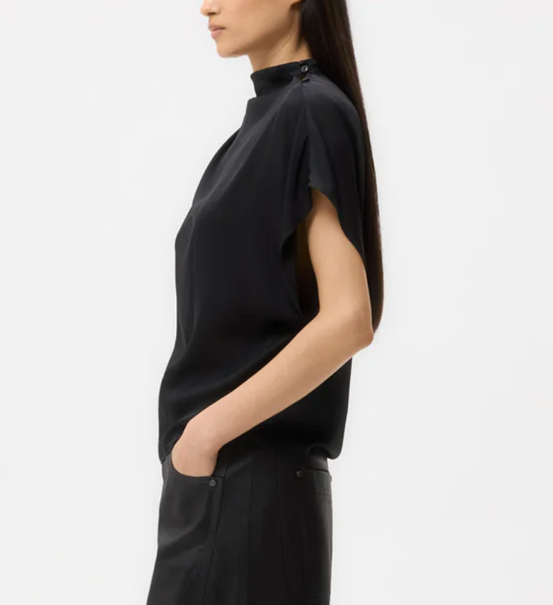 Wish You Would Top-Tops-TWP-Black-XS-Mercantile Portland