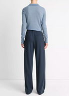 Wool-Blend Drawstring Pull-On Pant-Clothing-Vince-Black-XXS-Mercantile Portland