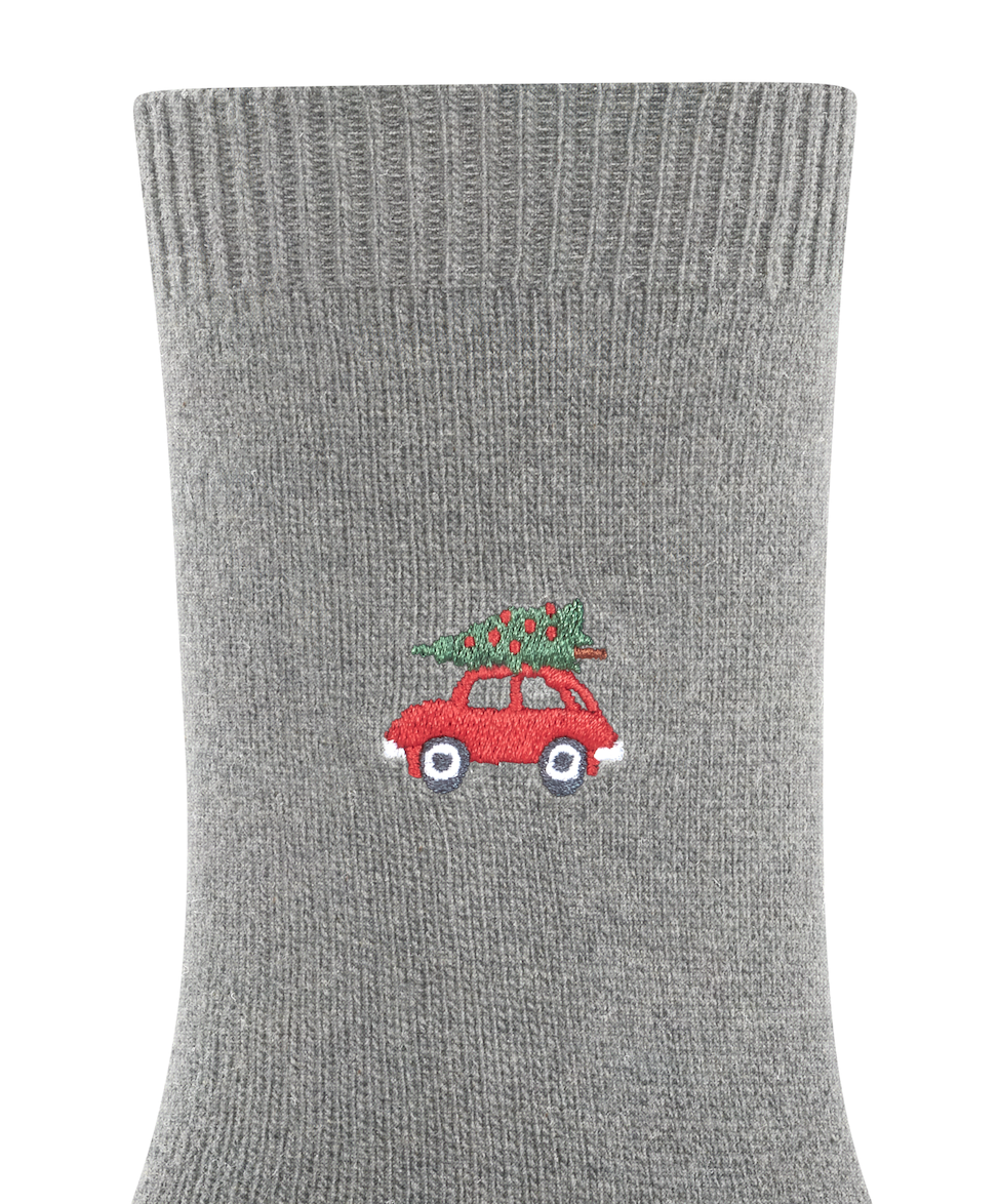 Wool Christmas Car Sock-Socks-FALKE SOCKS-Christmas Car-5/7.5-Mercantile Portland