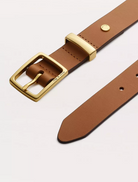 X Boyfriend Leather Belt-Accessories-Rag & Bone-Tan-S-Mercantile Portland