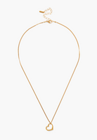 Yellow Gold Heart Drop Necklace-Jewelry-Chan Luu-Yellow Gold-OS-Mercantile Portland