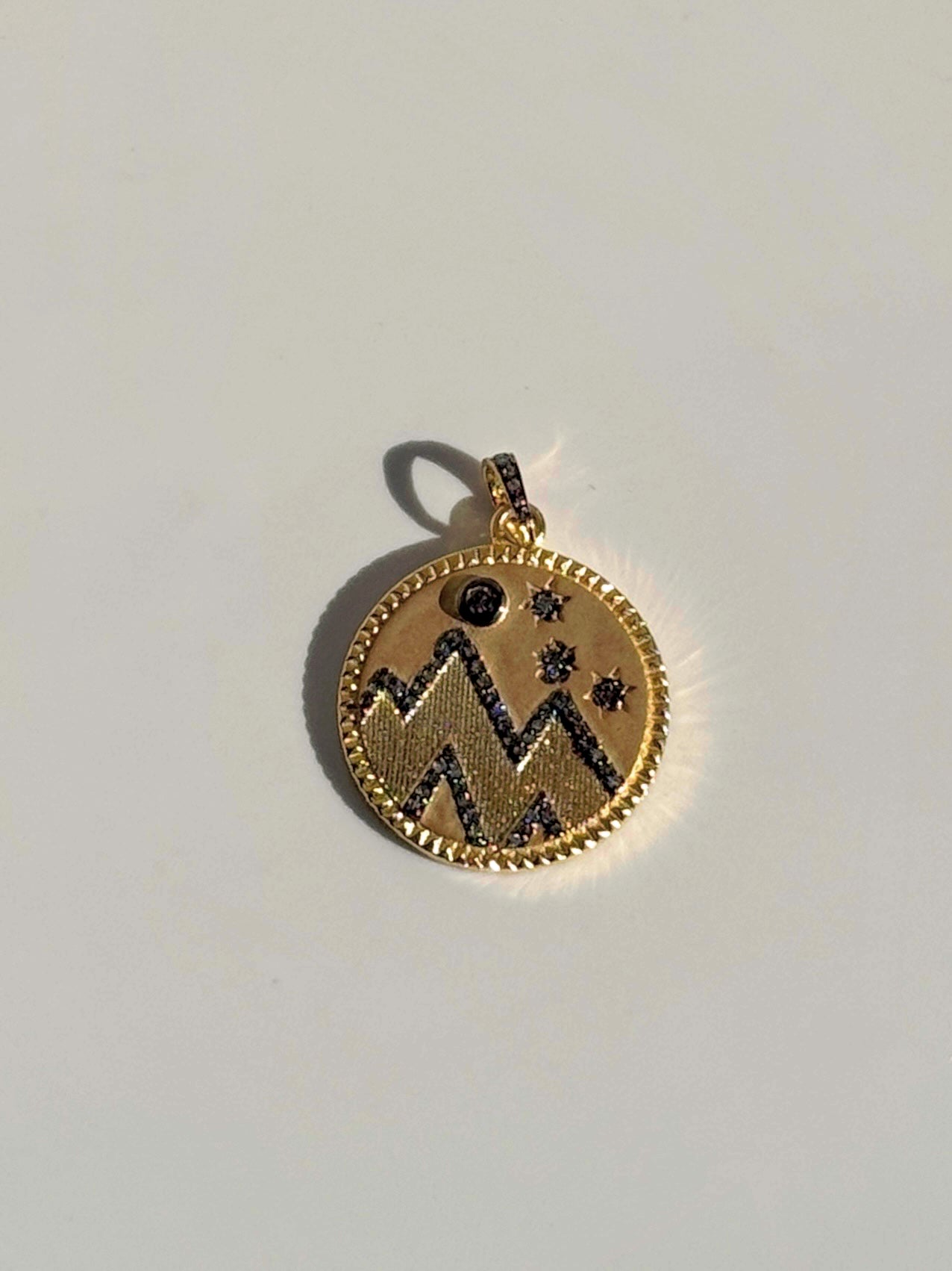 Yellow Gold Mountain Pendant-Jewelry-Paula Rosen-Mercantile Portland