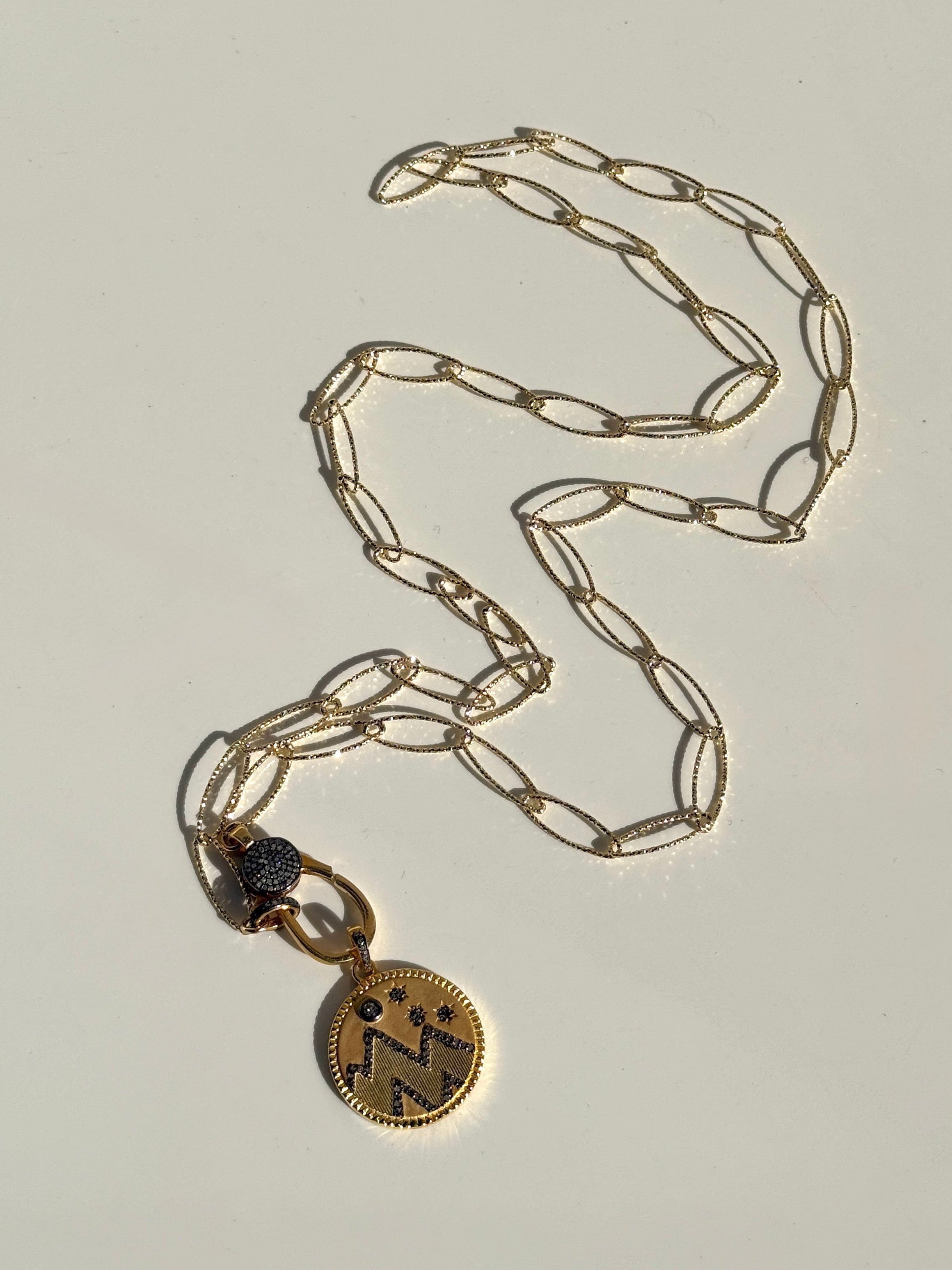 Yellow Gold Mountain Pendant-Jewelry-Paula Rosen-Mercantile Portland