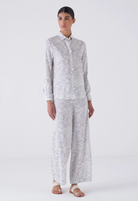 Yuppy RF-Clothing-Amina Rubinacci-Navy White Floral-40-Mercantile Portland