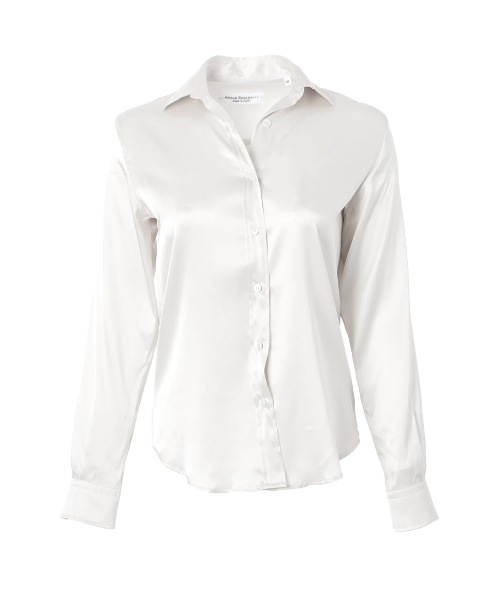 Yuppy RL-S Shirt-Shirts-Amina Rubinacci-White-38-Mercantile Portland