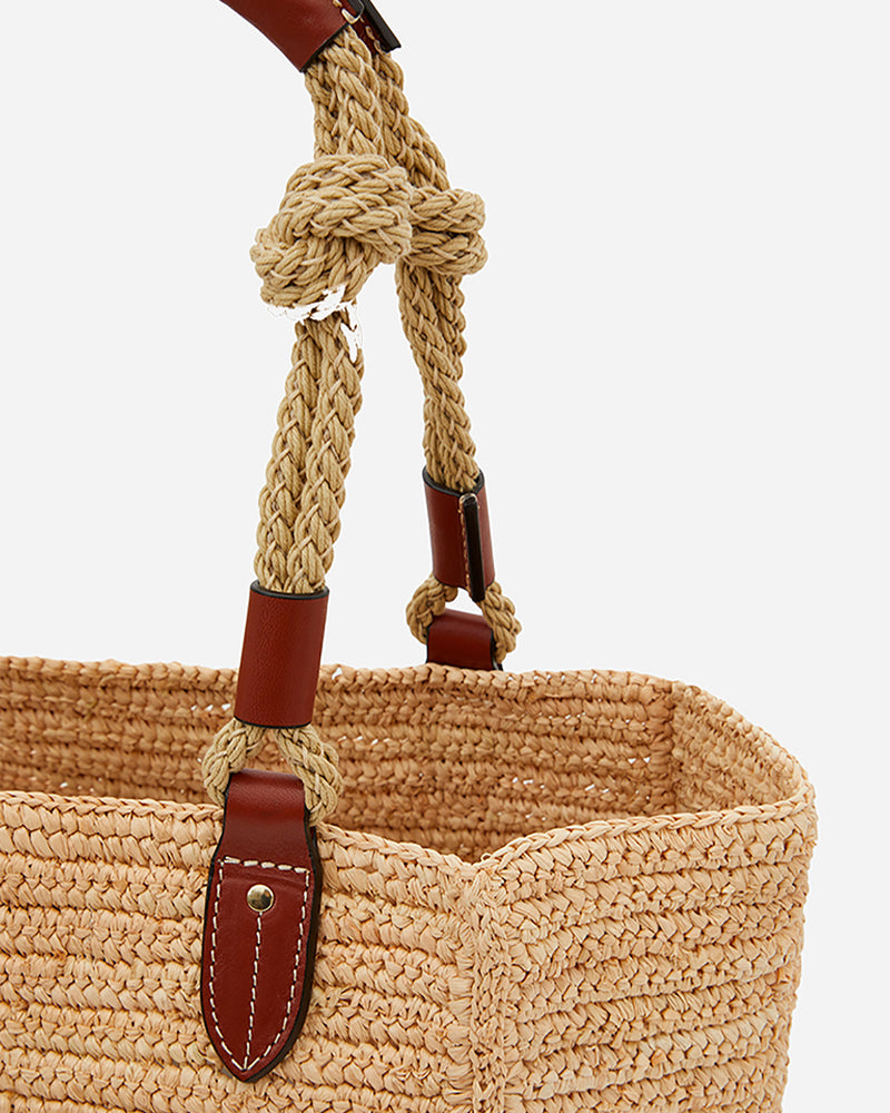 Raffia Holly Basket-Vanessa Bruno-Mercantile Portland