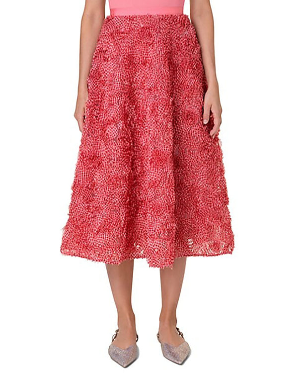Gingham Tulle Circle Skirt-Akris Punto-Mercantile Portland