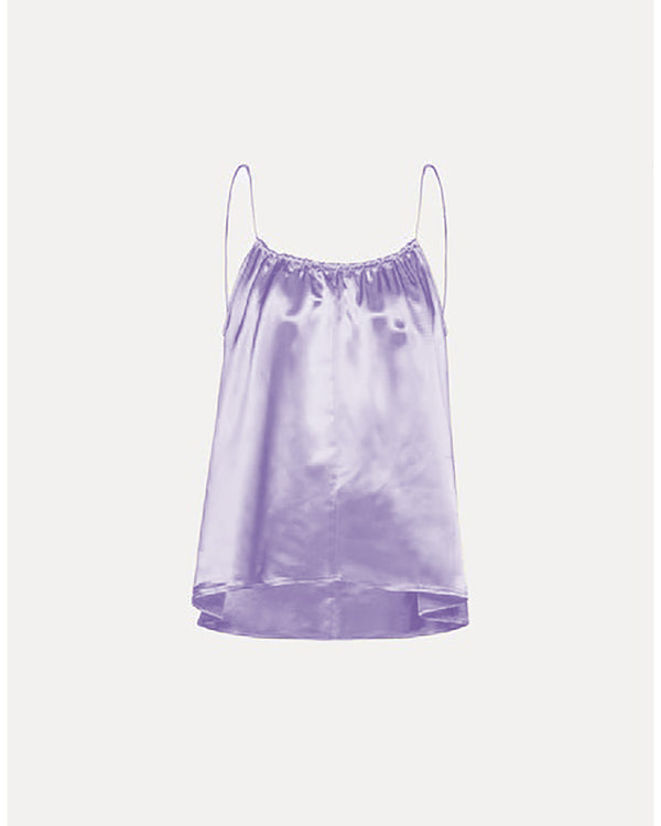 Shining Satin Tank Top-Forte Forte-Mercantile Portland