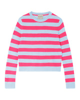 Stripe Crop Crew-Jumper 1234-Mercantile Portland