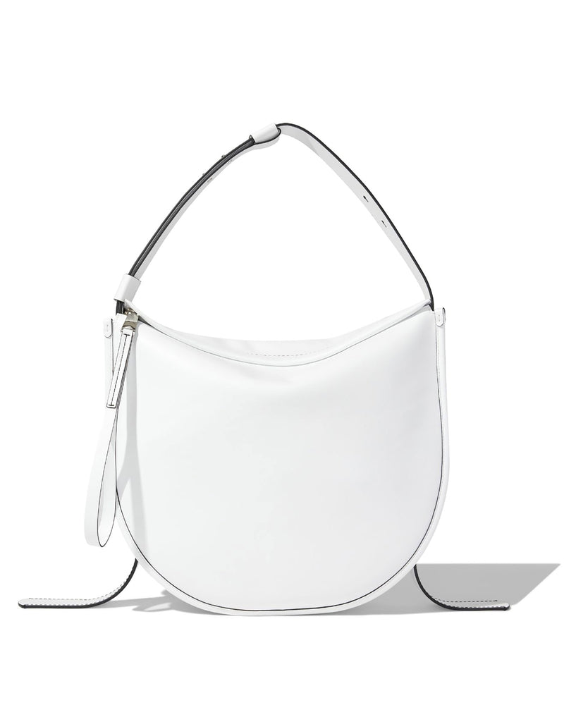 Baxter Leather Bag in Optic White-Proenza Schouler White Label-Mercantile Portland